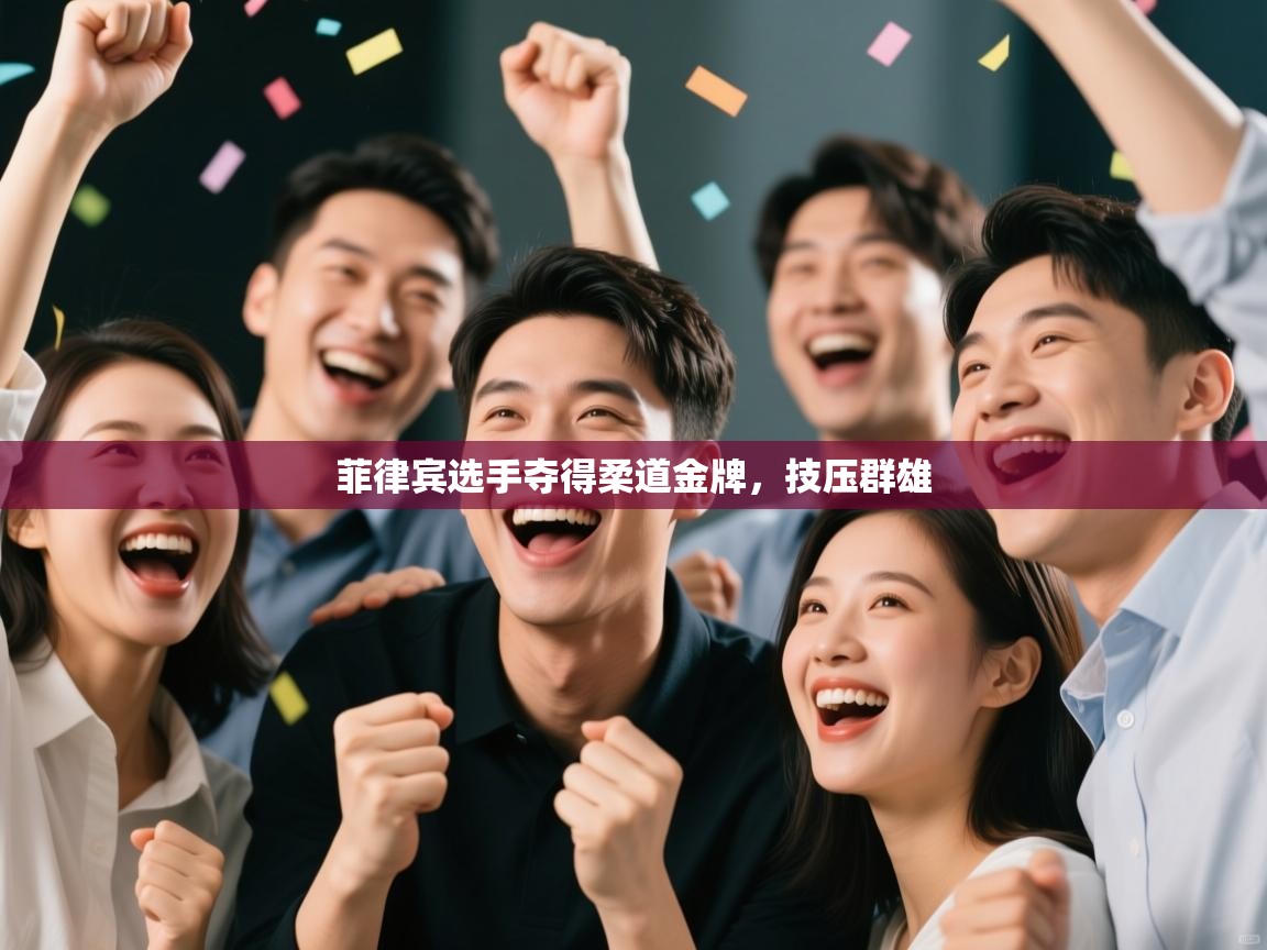 菲律宾选手夺得柔道金牌,技压群雄 第2张